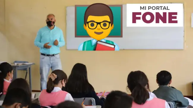 Mi Portal FONE es una herramienta diseñada para docentes de Michoacán y todo México. Edición de foto: TBN