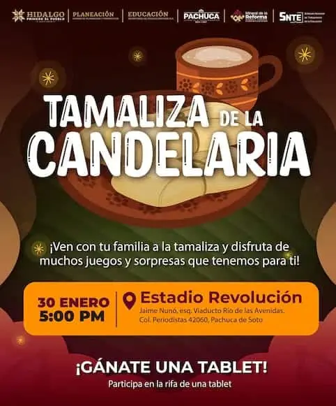 Tamaliza de la Candelaria. Foto: Cortesía