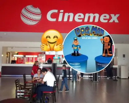 Cinemex anuncia precio y fecha de venta de los vasos coleccionables de la película Dog Man