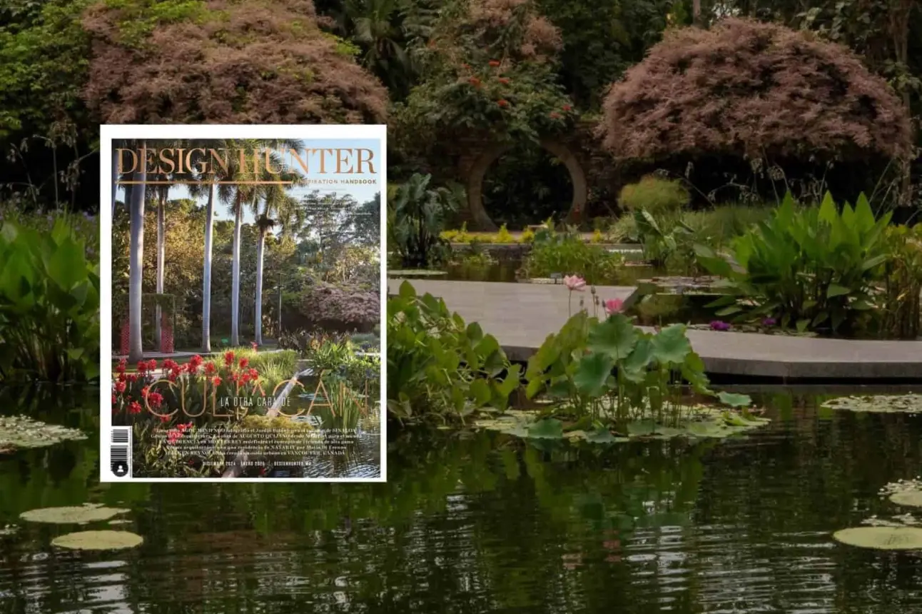 La revista Design Hunter saca en portada el Jardín Botánico de Culiacán. Foto: Cortesía