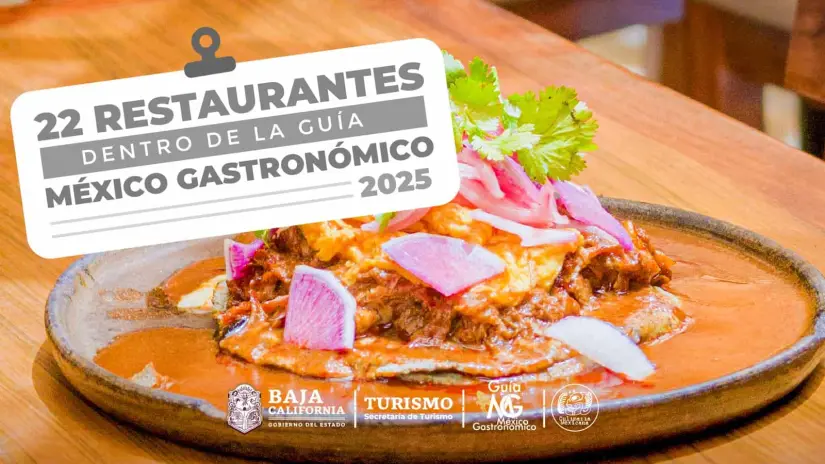 22 restaurantes de Baja California son unos de los mejores de México. Foto: Gobierno de Baja California