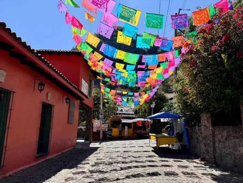 El Pueblo Mágico de Malinalco, conserva su estilo colonial. Foto: Cortesía