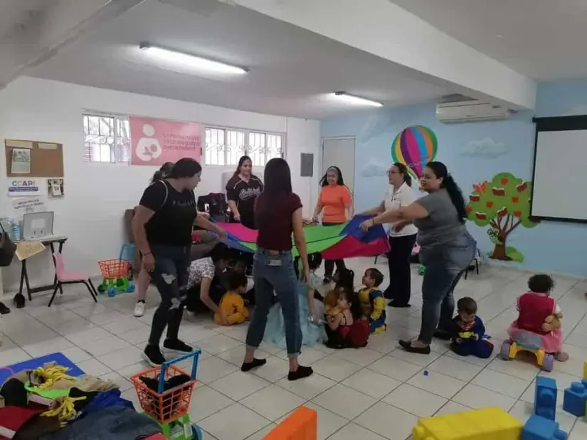 El Centro Comunitario de Atención a la Primera Infancia que se ubica en la colonia Emiliano Zapata 