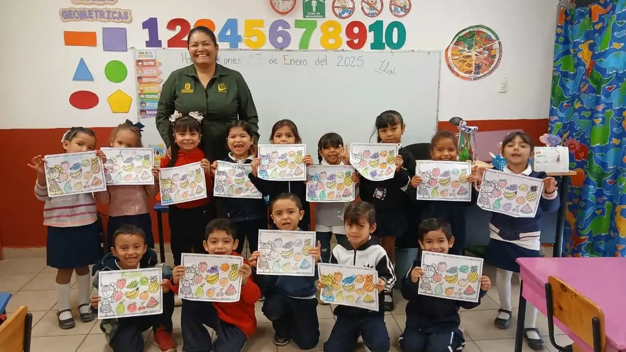 Jornada de lectura y arte fomenta el amor por los libros y el bienestar en el Jardín de Niños “David Moreno Domínguez”. Foto: IMCC