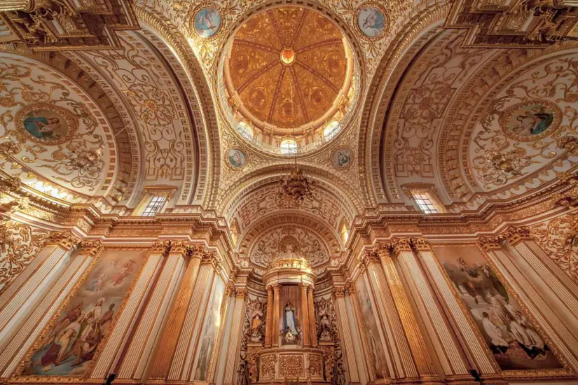 La Capilla de Nápoles, en el Pueblo Mágico de Guadalupe. Foto: Cortesía