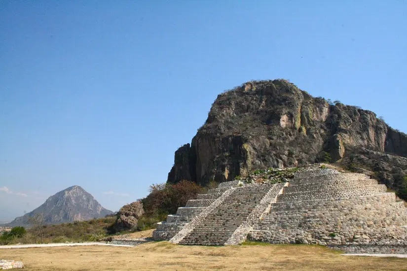 zona arqueológica de Chalcatzingo. Foto: Cortesía