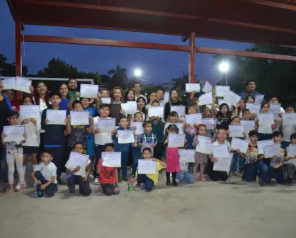 El arte y el aprendizaje se fusionan en el gran cierre de talleres ´El Parque es Mío en la Progreso en Culiacán