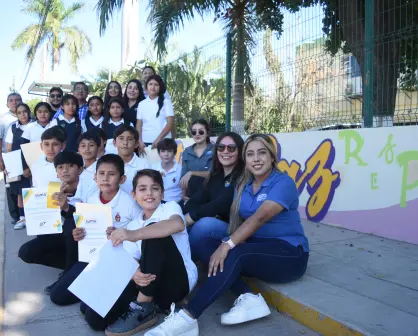 El mural Unidos por la Esperanza transforma la vida de estudiantes de secundaria en Culiacán