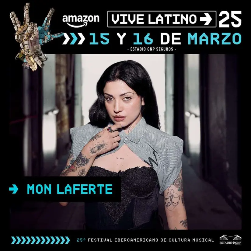 Mon Laferte en Vive Latino 2025