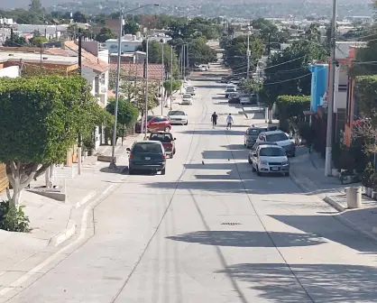 La colonia Lázaro Cárdenas en Culiacán se transforma con la pavimentación de la calle Manuel Canalizo