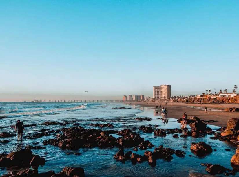 Hermosas playas encontrarás en Rosarito, Baja California Norte. Foto: Instagram