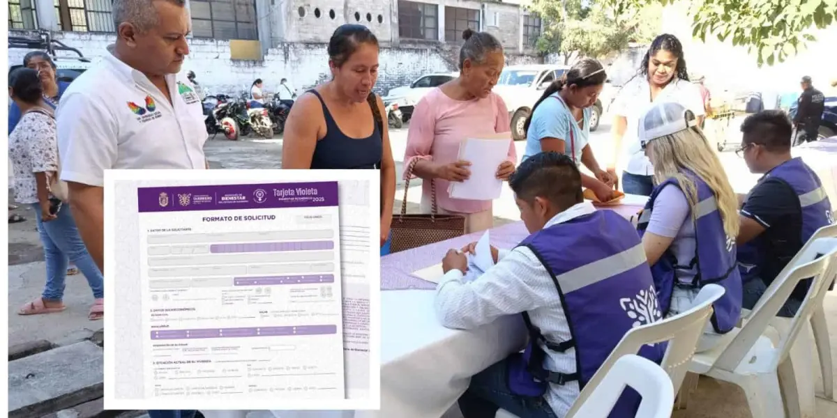 Apoyo de la Tarjeta Violeta 2025, en Guerrero, los detalles de la convocatoria. Foto: Cortesía