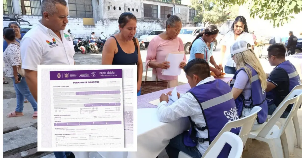 Tarjeta Violeta 2025 en Guerrero; Fechas de registro y dónde se puede descargar la solicitud