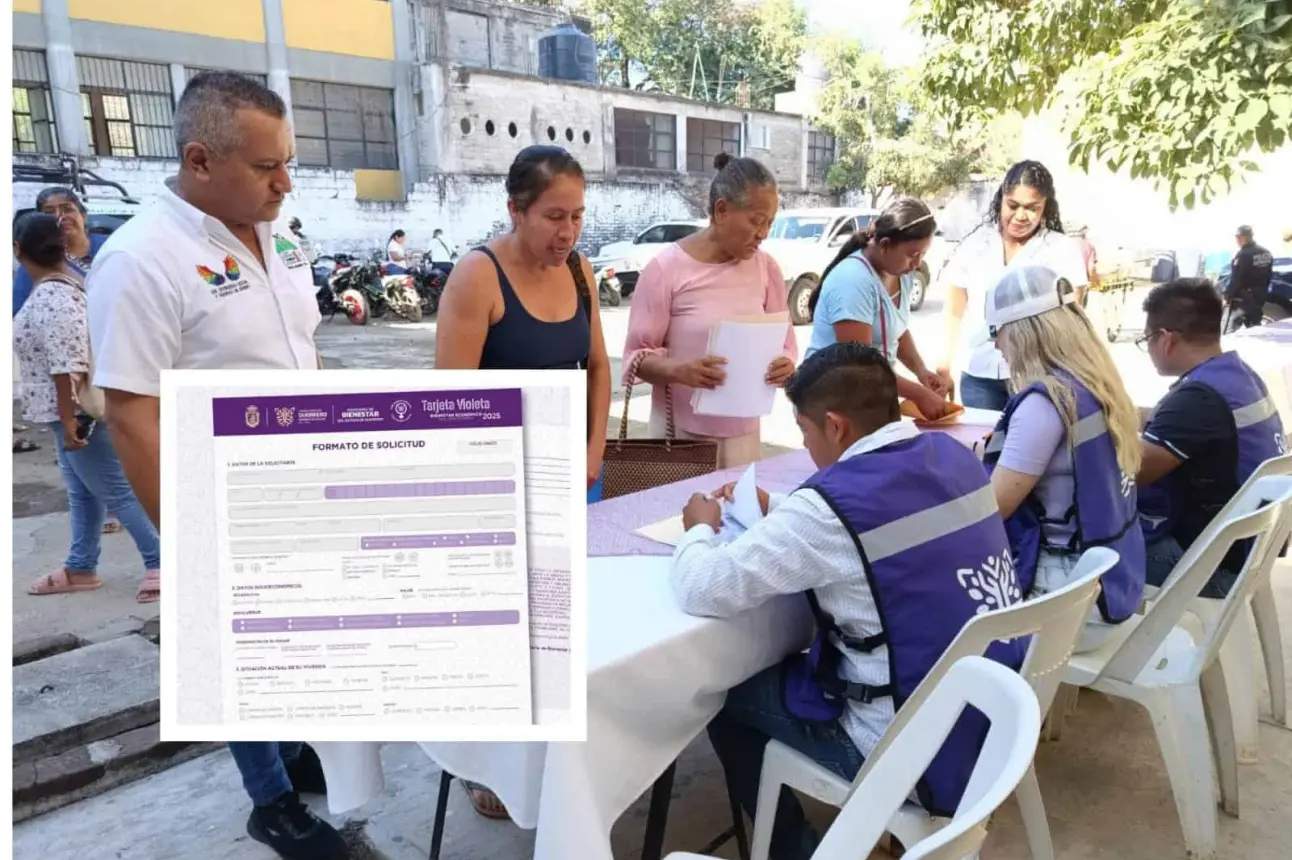 Apoyo de la Tarjeta Violeta 2025, en Guerrero, los detalles de la convocatoria. Foto: Cortesía