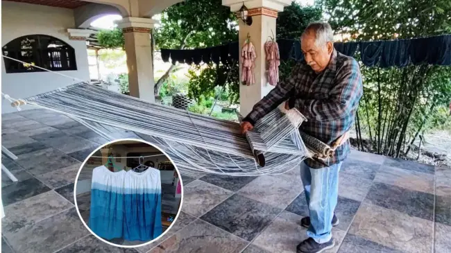 Arturo Hernández artesano del Pueblo Mágico de San Pablo Villa de Mitla. Foto: Miguel Barragán Rincón