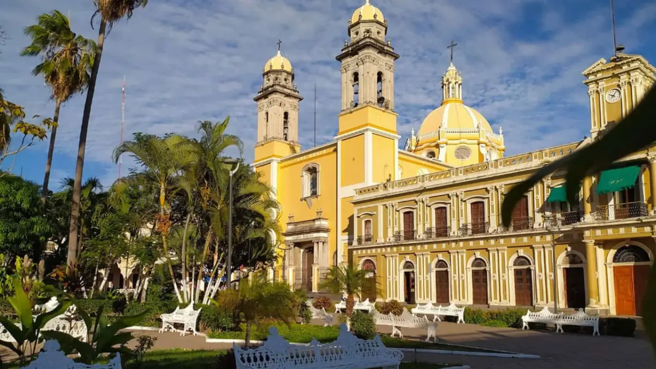 La Catedral de Colima, La Purísima Concepción es una reliquia arquitectónica del estado. Foto: Cortesía.