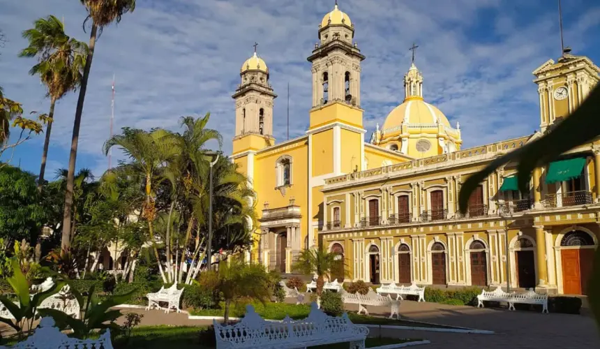 La Catedral de Colima, La Purísima Concepción es una reliquia arquitectónica del estado. Foto: Cortesía.