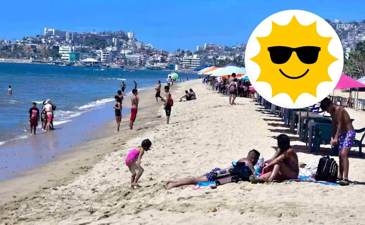 Guerrero espera altas temperaturas, con probabilidad de lluvias en algunas regiones. Edición de foto: TBN