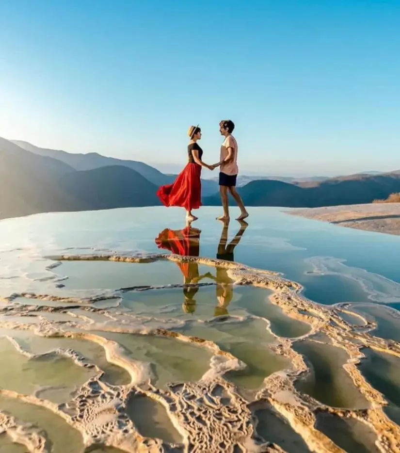 Hierve el agua, Oaxaca. Foto: Instagram. planbviajero