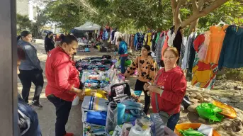 Todos los sábados son de tianguis en la colonia Progreso en Culiacán