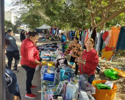 Todos los sábados son de tianguis en la colonia Progreso en Culiacán