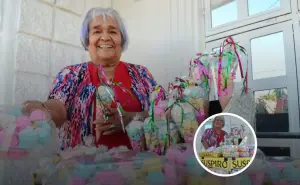 Yolanda Magdaleno hace perdurable la elaboración de suspiros en Culiacán. Un dulce clásico del siglo pasado