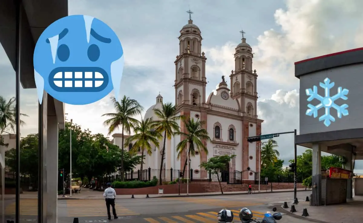 Las bajas temperaturas continúan Culiacán y gran parte de Sinaloa. Edición de foto: TBN