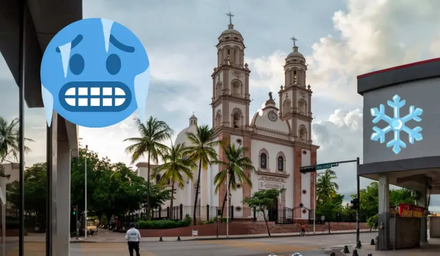 Las bajas temperaturas continúan Culiacán y gran parte de Sinaloa. Edición de foto: TBN