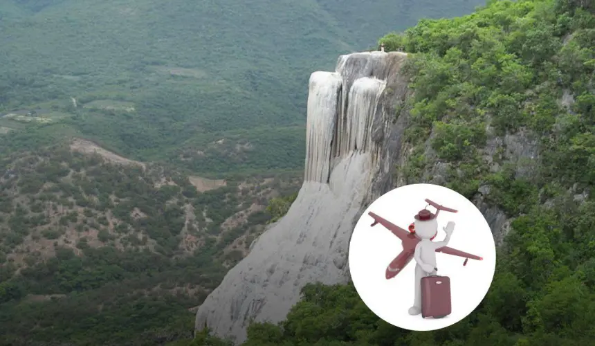 Como llegar al Hierve el Agua en Oaxaca una maravillosa reserva natural