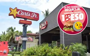 ¿Una hamburguesa por un beso? Carls Jr lanza romántica promoción de San Valentín