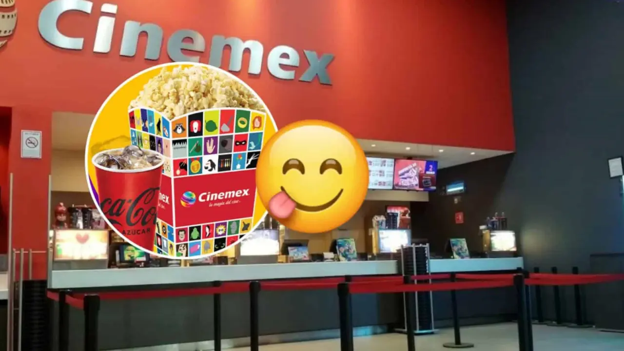 Precios de los combos en Cinemex en 2025. Foto: Cortesía