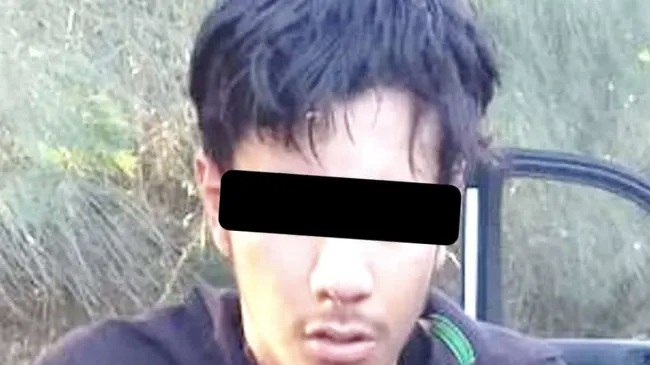 Detenido.