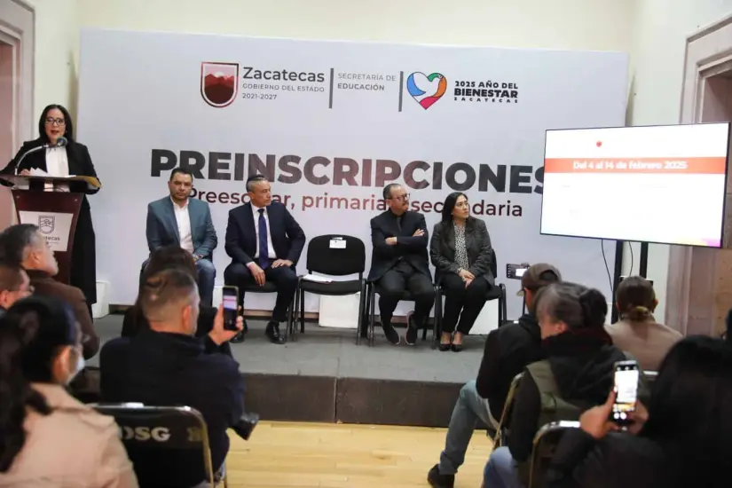 Anuncian las fechas de las preinscripciones en línea en Zacatecas en 2025