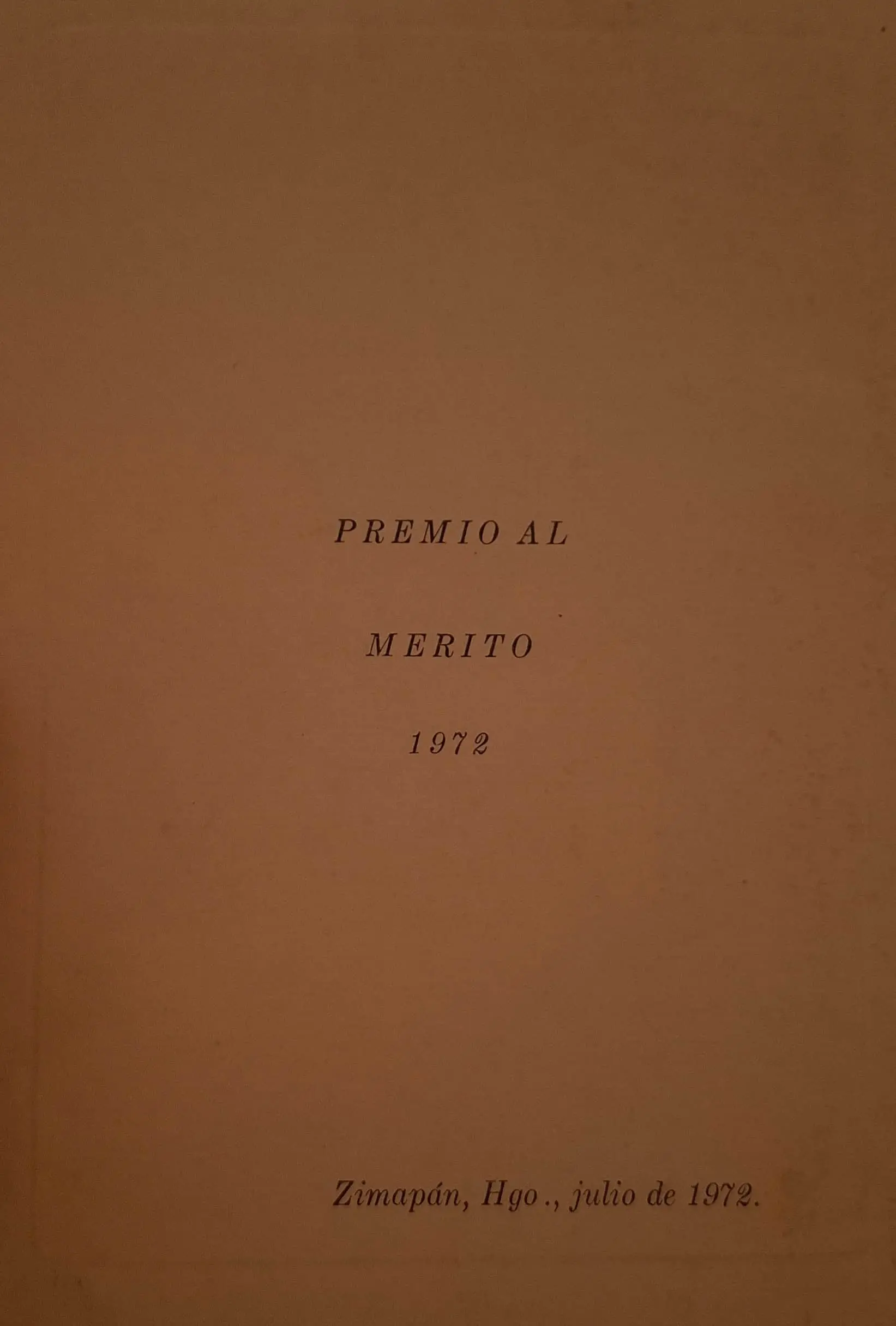 En 1972 recibió el Premio al Mérito por sus 50 años de labor musical. Foto: Cortesía