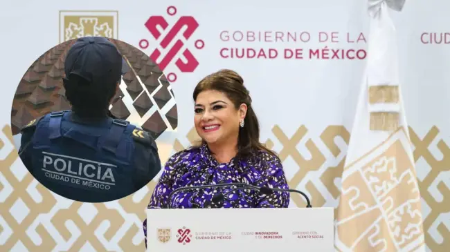 La jefa de gobierno capitalina destacó los logros en materia de seguridad. Edición de foto: TBN
