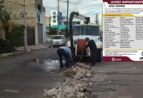 Sin agua en Culiacán: 52 colonias afectadas y horario de suspensión