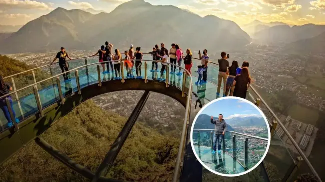 Mirador de cristal en Orizaba, Veracruz