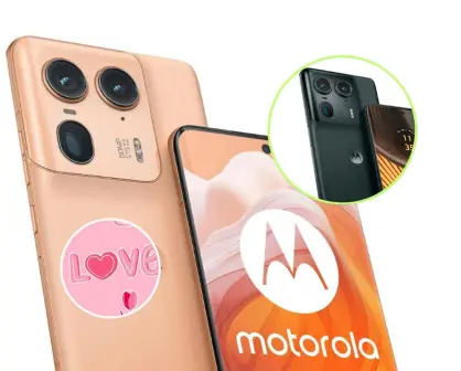 Moto Edge 50 Ultra con cámara de gama alta, en oferta en Amazon por el Día de San Valentín