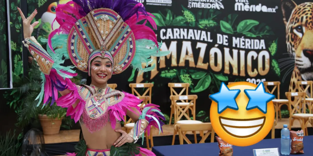 El Carnaval de Mérida 2025, en Yucatán, tendrá temática amazónica. Foto: Cortesía