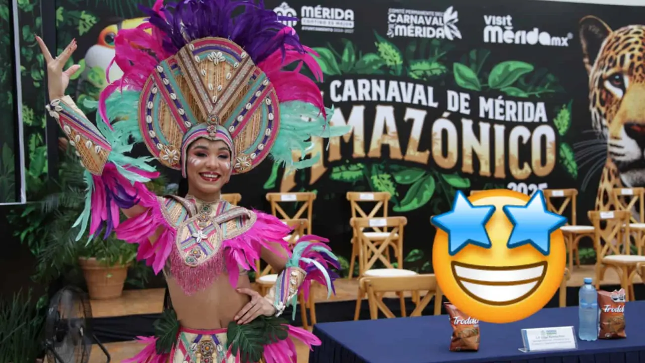 El Carnaval de Mérida 2025, en Yucatán, tendrá temática amazónica. Foto: Cortesía