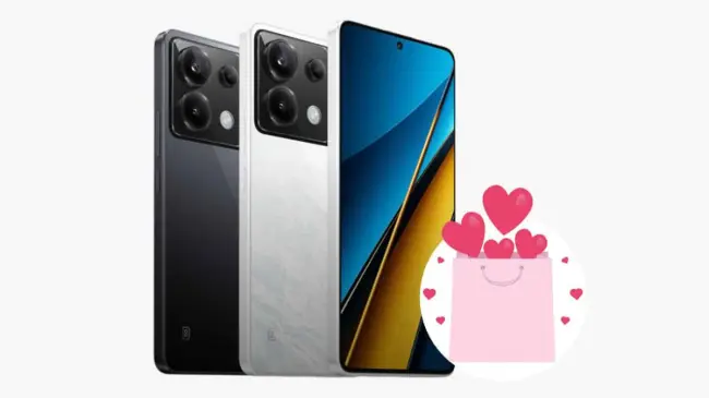 El celular Xiaomi Poco X6 trae batería de alto rendimiento. Foto; Cortesía