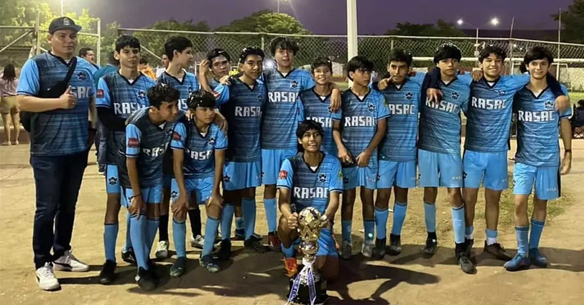 Escuela de Fútbol RASAC abre inscripciones gratuitas para niños y niñas en Culiacán