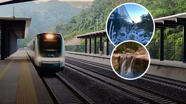 Trenes que pasan por los Pueblos Mágicos de México.