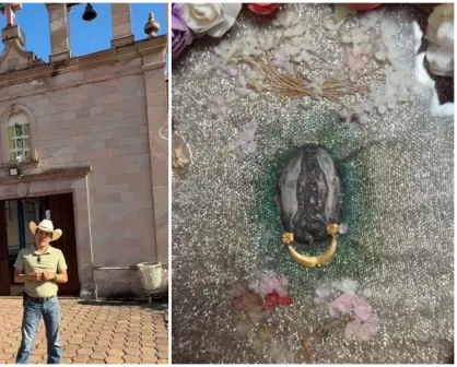 La Virgen que crece: la misteriosa figura en Zacatecas que se volvió viral en TikTok