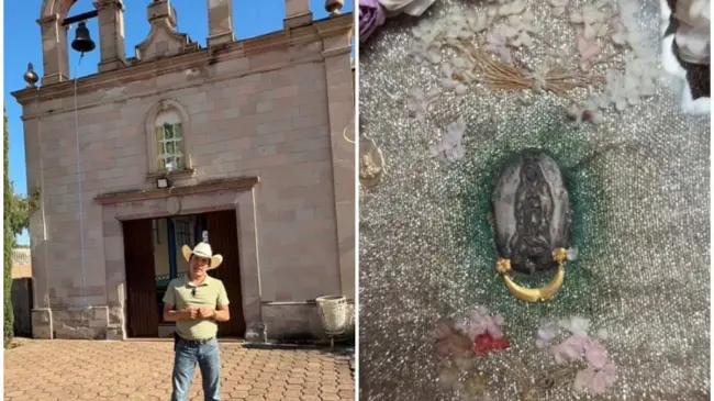 Esta historia de devoción y fe tuvo lugar en el pueblo de Monte de Yáñez, en Zacatecas. Fotos: TikTok @hectoraparicio16