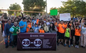 Alcalde de Culiacán entrega 10 calles pavimentadas e inician construcción de cancha deportiva en Chulavista