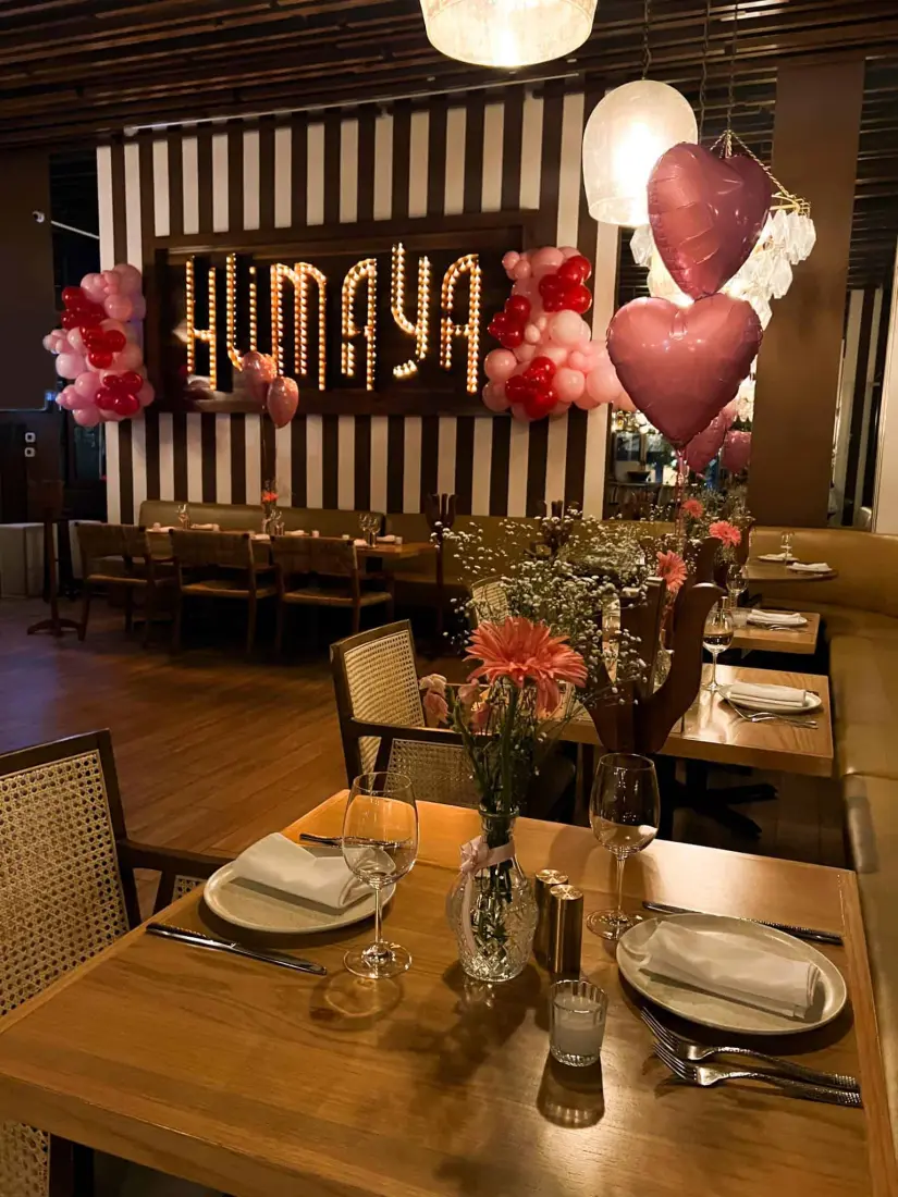 Humaya Restaurante tendrá menú especial por el Día de San Valentín. Foto: Cortesía