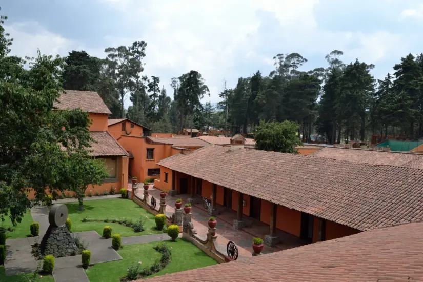 El Parque Ecológico de México que está situado en el casco de una hacienda. Foto: Cortesía