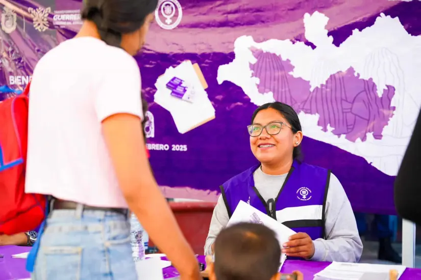 Ya comenzó el registro para obtener la Tarjeta Violeta. Foto: Gobierno de Guerrero