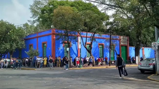 La Casa Azul, símbolo cultural de Coyoacán.